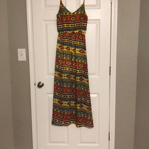 Size small maxi dress.